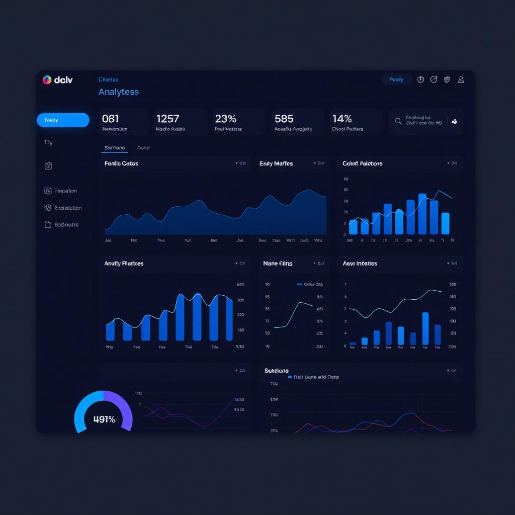 Analytics dashboard — Internal tool